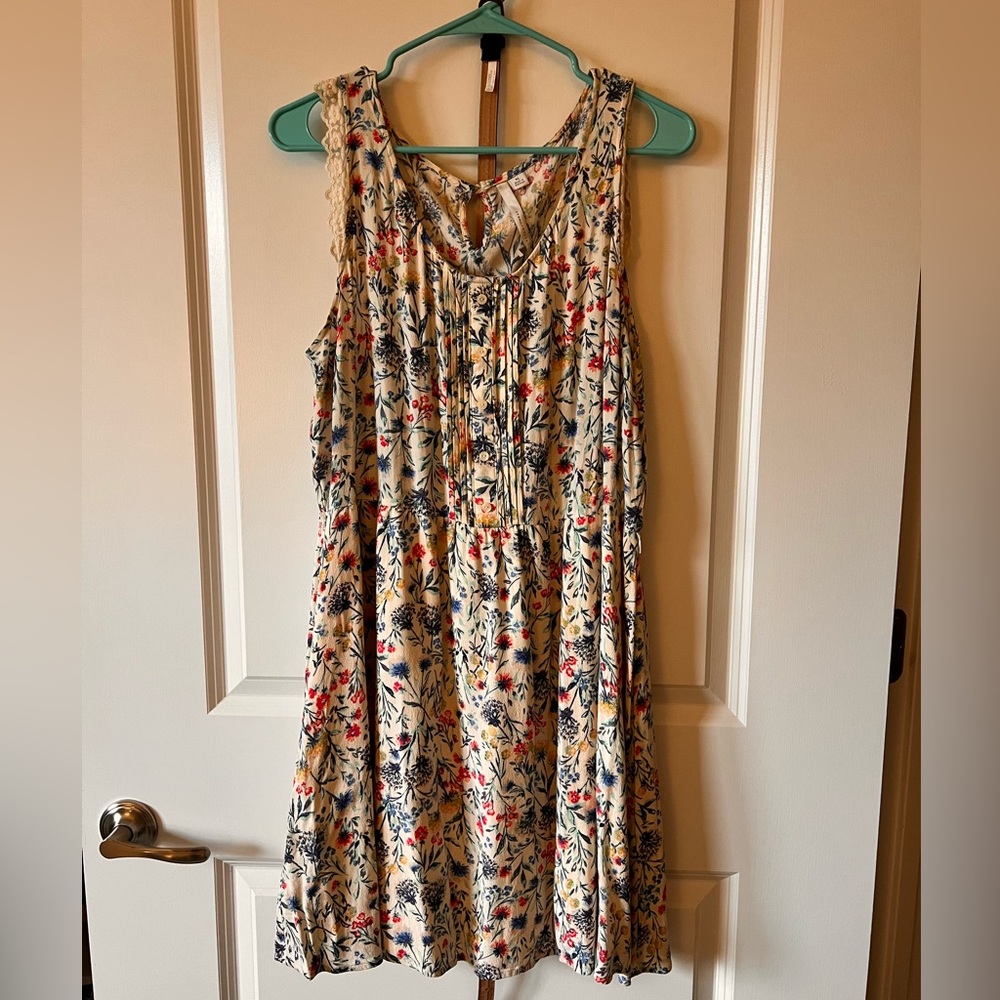 Lauren Conrad floral belted sundress